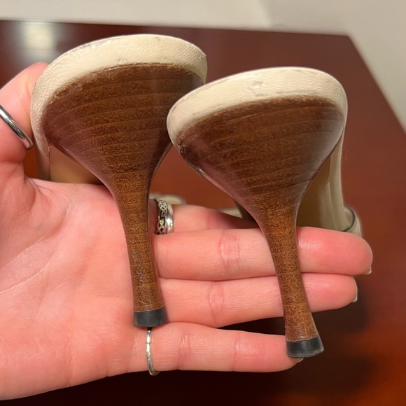 Gucci GG Canvas Bamboo Horsebit Mules 36.5 US 6.5 - Picture 8 of 11